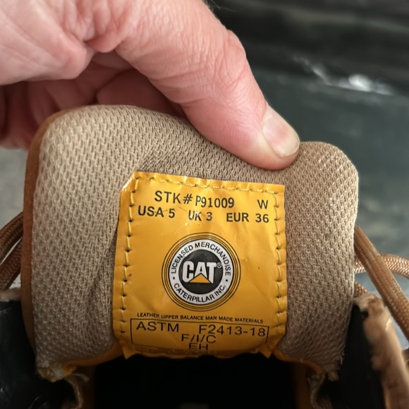 Caterpillar Steel Toe Boots - Picture 4 of 4